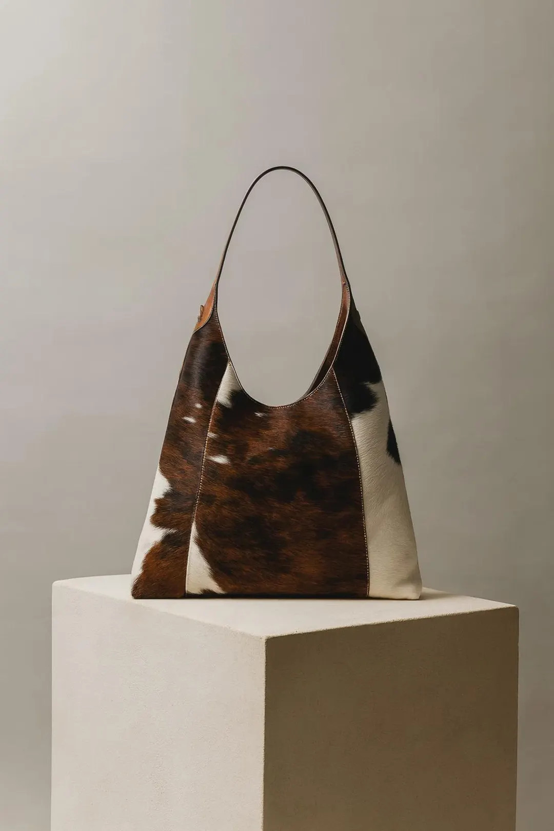 Handmade Cowhide Leather Tote Bag – Genuine Shoulder Bag - Etsy Ireland | Etsy (US)