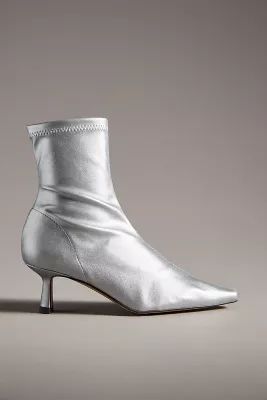 Angel Alarcon Pointed-Toe Kitten-Heel Boots | Anthropologie (US)