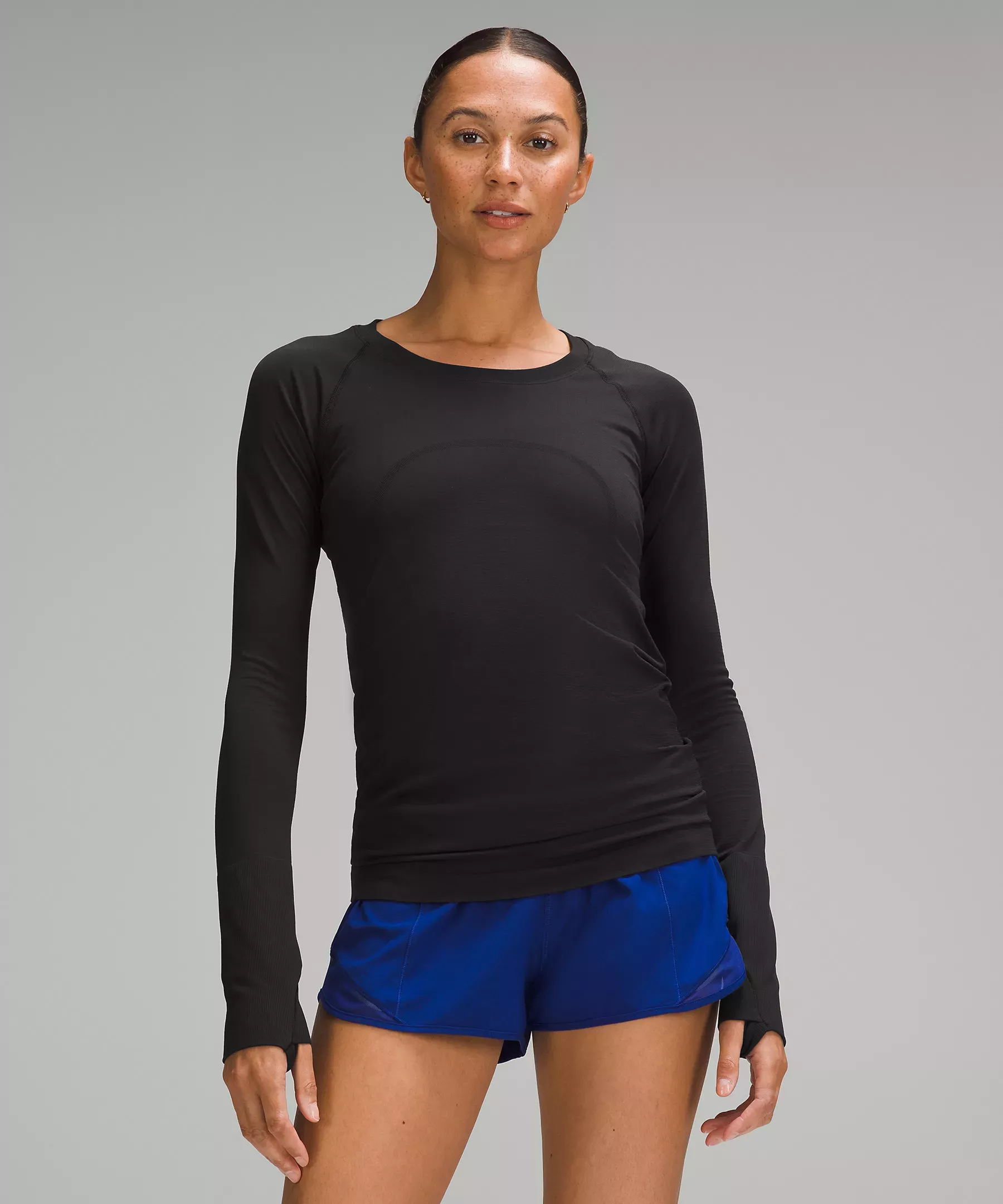 Swiftly Tech Long Sleeve Shirt 2.0 In Black