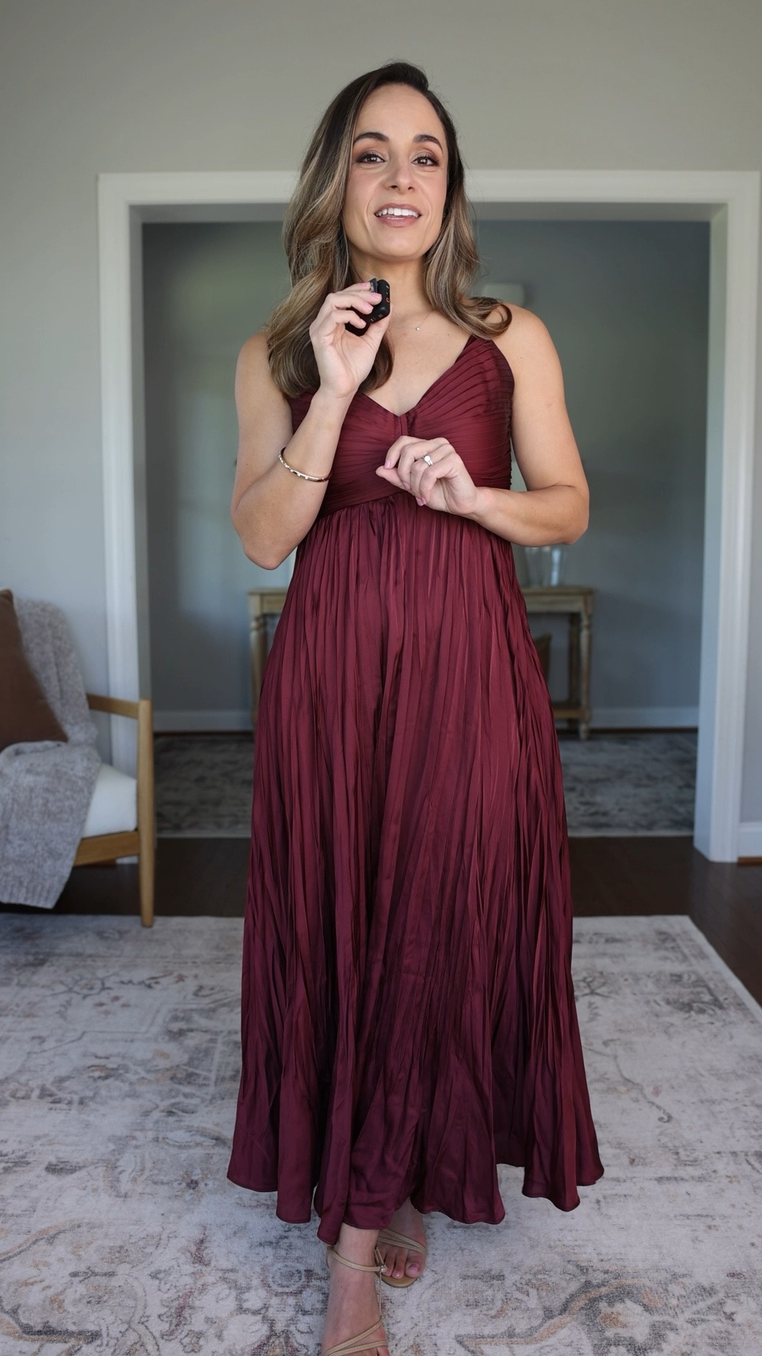 A petite-friendly wedding guest dress 

Dress: xs - adjustable straps are the key with this one!

#LTKPetite #LTKWedding