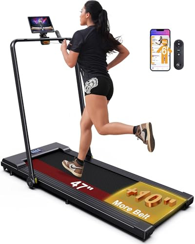 PulseDrive 8.7 MPH Walking Pad Treadmill with BLDC, Fits up to 6' & 47"x16" Super-Long Desk with ... | Amazon (US)