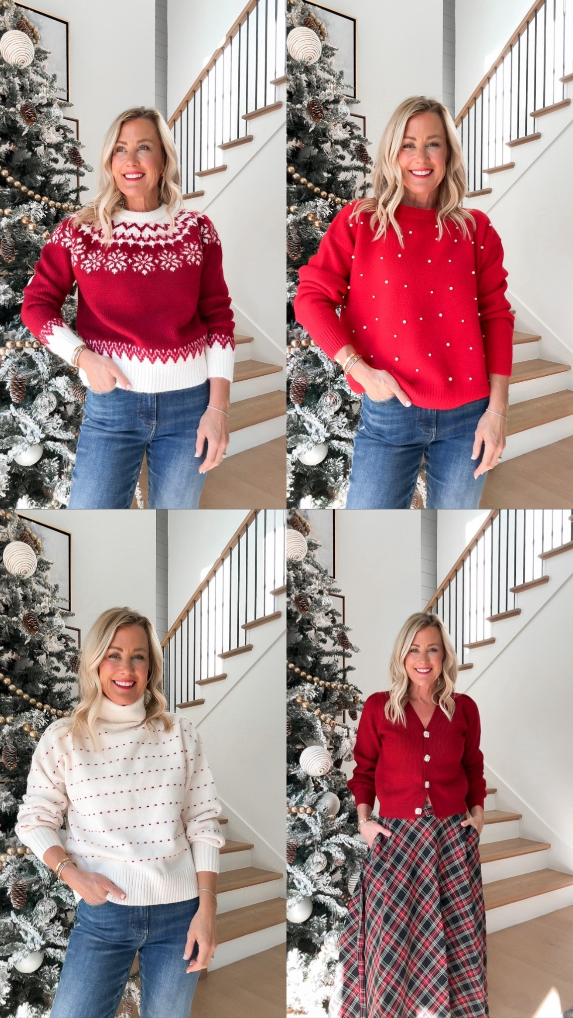 These sweaters and plaid skirt make for the coziest winter looks! So soft, great for holiday parties, and perfect as the colder weather rolls in! Use Cassie15 for 15% off $70+ or Cassie20 for 20% off $135+ at @cupshe.
#cupshe #cupshepartner @shop.ltk #liketkit

#LTKGiftGuide #LTKOver40 #LTKHoliday