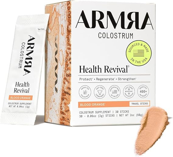 ARMRA Colostrum™ Powder | Blood Orange | Gut Health & Bloating | Skin & Hair | Immunity | Keto,... | Amazon (US)