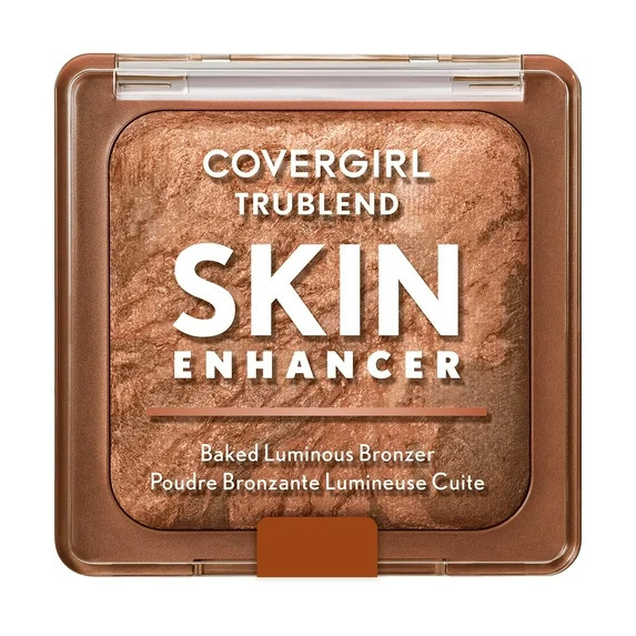 COVERGIRL TruBlend Skin Enhancer Baked Luminous Bronzer, 320 Caramel Truffle, 0.28oz | Walmart (US)