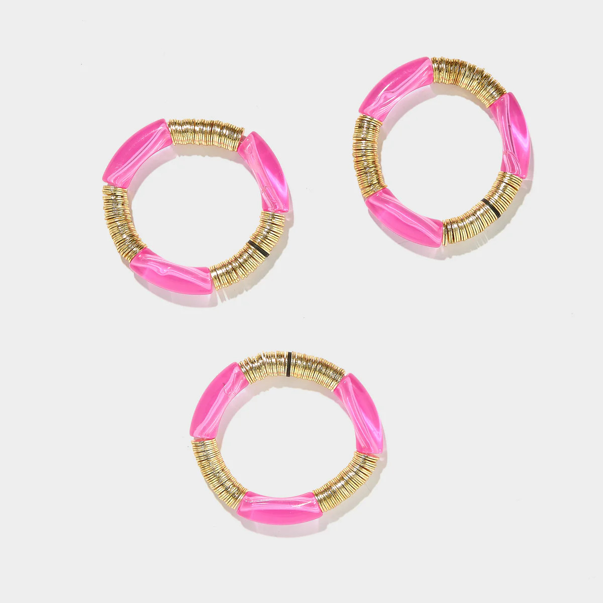 Hibiscus Pink Zo Bracelet | Allie + Bess