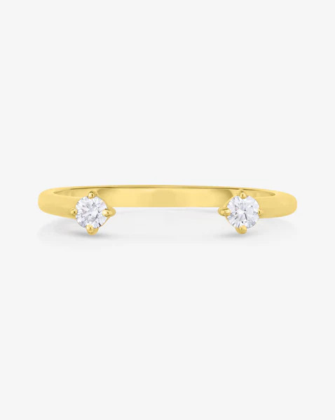Diamond Duo Open Ring | Ring Concierge