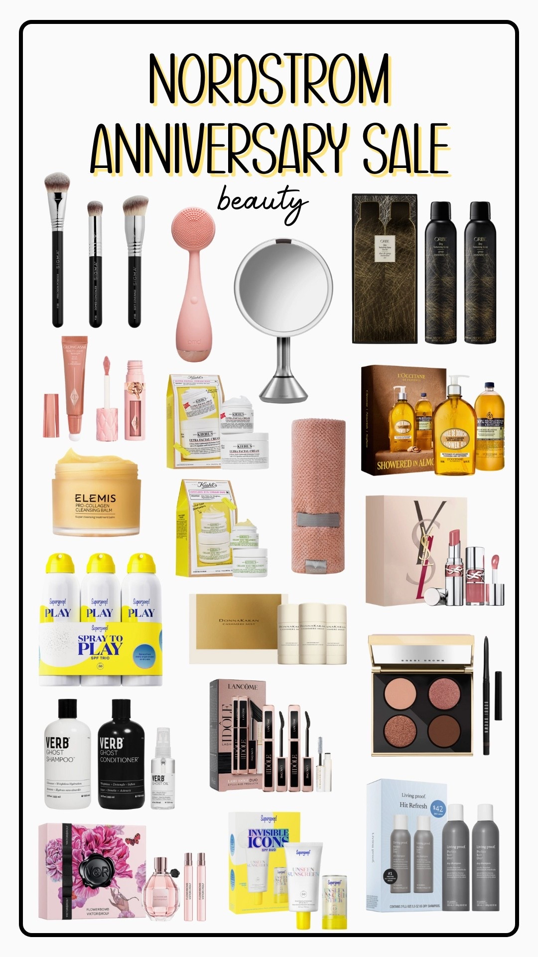 The Nordstrom Anniversary Sale starts this week and we’ve been looking through every single page to find all the best deals in each category! 

These are our top beauty picks! 

Women’s beauty, beauty sale, anniversary sale, Elemis, supergoop, Lancôme, verb hair, living proof, PMD beauty, perfume

#LTKBeauty #LTKSaleAlert