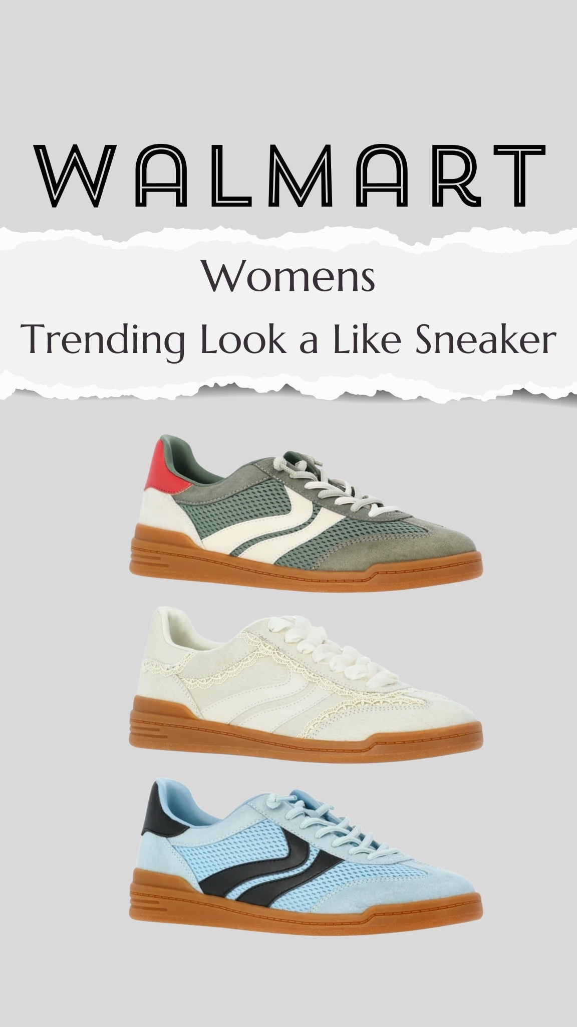 Walmart Women’s Look a Like Sneaker


Affordable women’s sneaker. Trending look a like sneaker for less.

#LTKActive #LTKSeasonal #LTKmomlife