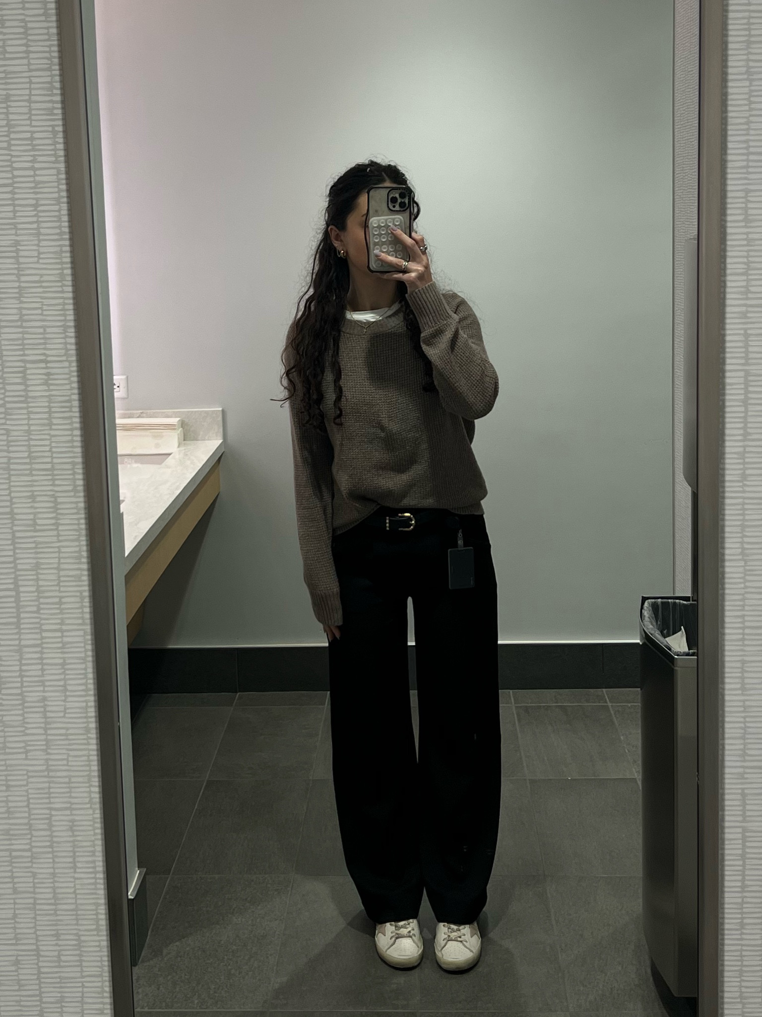 Comfy work ootd for the office!
Wearing a small in the sweater. Shoes were gifted but linked a similar style I love that’s more affordable!

Business casual, workwear inspo, office ootd, office outfit, work outfit 

#LTKFindsUnder50 #LTKWorkwear #LTKFindsUnder100