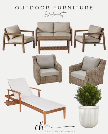 Outdoor furniture favs from Walmart!!

Follow me @crystalhanson.home on Instagram for more home decor inspo, styling tips and sale finds 🫶

Sharing all my favorites in home decor, home finds, spring decor, affordable home decor, modern, organic, target, target home, magnolia, hearth and hand, studio McGee, McGee and co, pottery barn, amazon home, amazon finds, sale finds, kids bedroom, primary bedroom, living room, coffee table decor, entryway, console table styling, dining room, vases, stems, faux trees, faux stems, holiday decor, seasonal finds, throw pillows, sale alert, sale finds, cozy home decor, rugs, candles, and so much more.


#LTKhome #LTKSeasonal #LTKsalealert