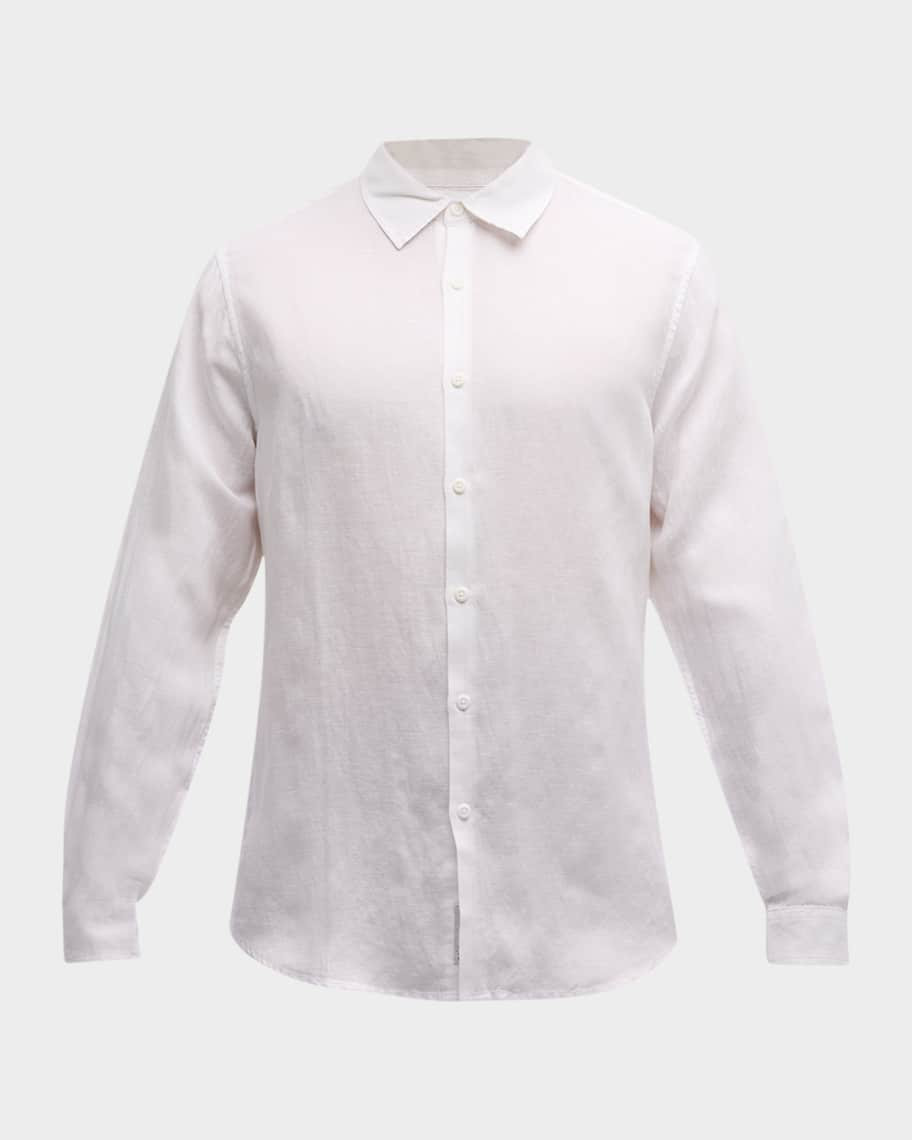 Onia Men's Air Linen Casual Button-Down Shirt | Neiman Marcus