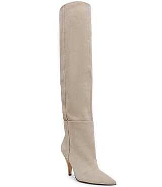 Steve Madden Bellamie Suede Slouchy Over The Knee Boots - 5.5 | Dillard's