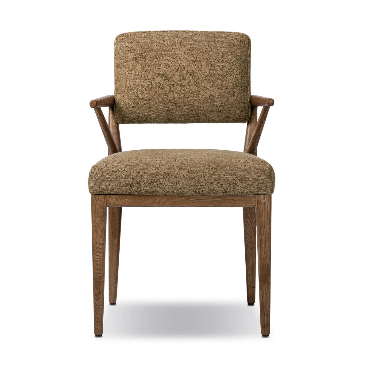 DEIDRE Polyester Upholstered Back Armchair Dining Chair | Wayfair North America