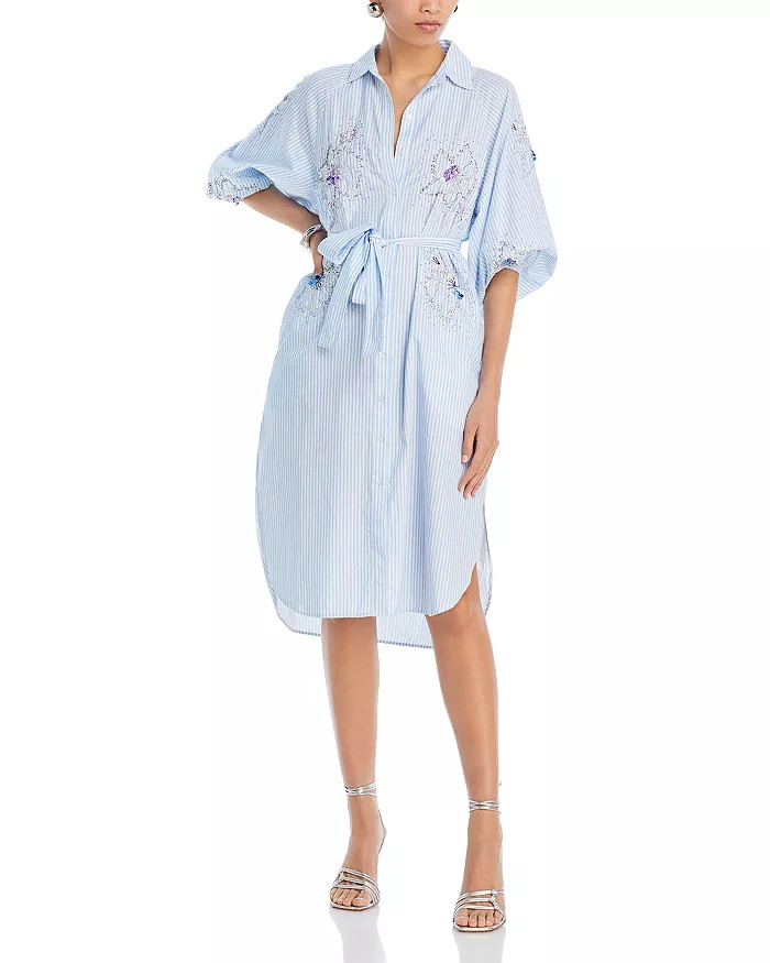 Essentiel Antwerp Embellished Shirt Dress Women - Bloomingdale's | Bloomingdale's (US)
