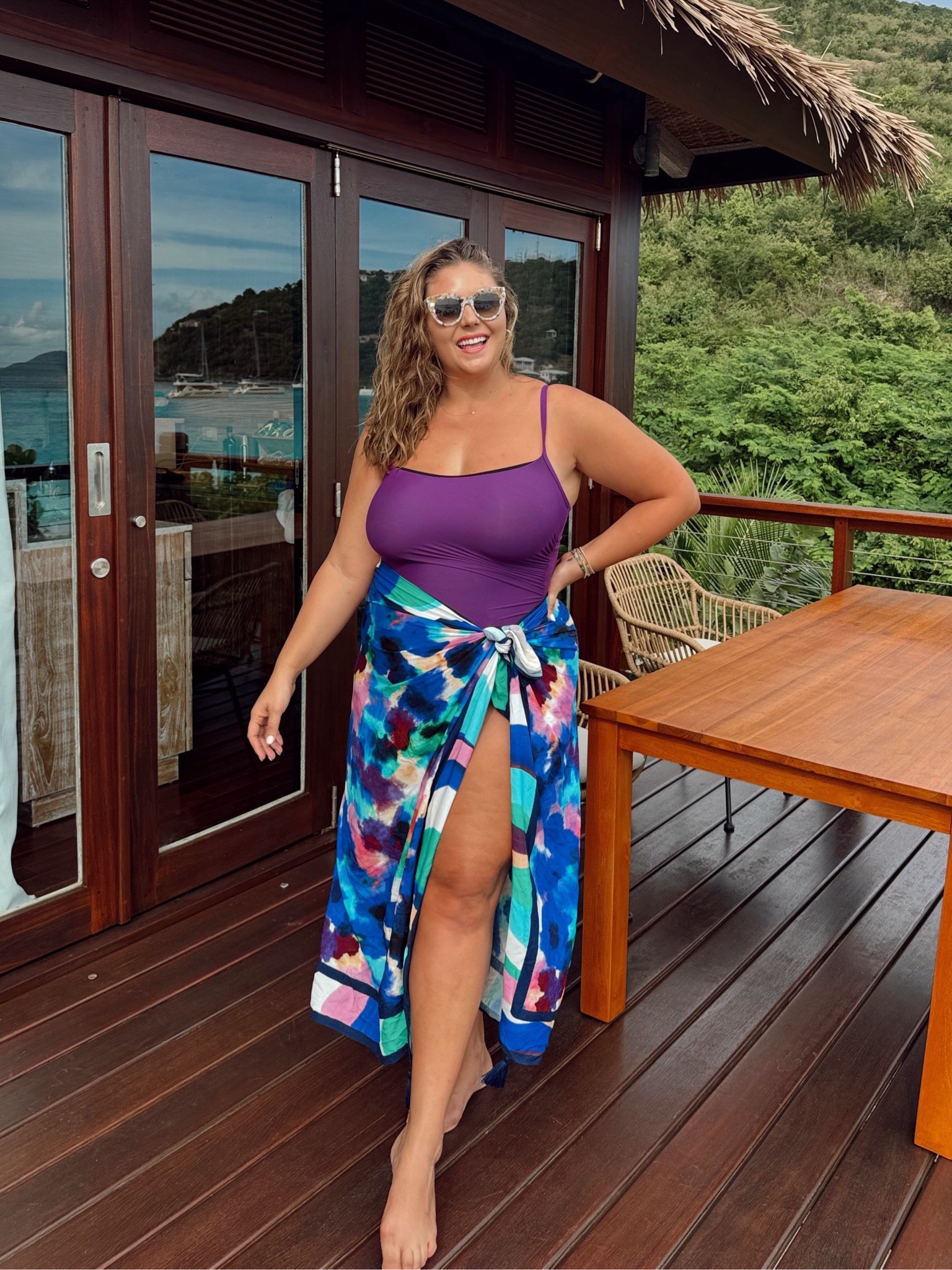 Wearing size 16 in swimsuit. Use CARALYNM at Cakes Body. 

#LTKStyleTip #LTKSwim #LTKMidsize