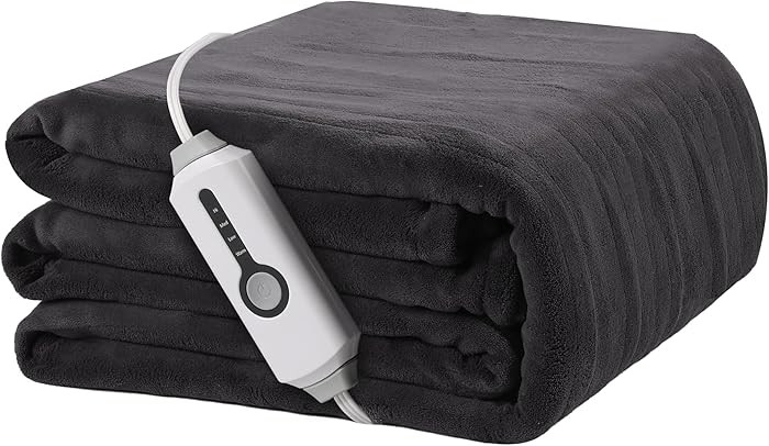 Electric Heated Blanket 72"x84" Full Size, Soft Coral Fleece with 4 Heating Levels and 10 Hours A... | Amazon (US)