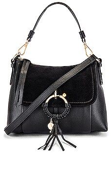 See By Chloe Joan Small Shoulder Bag in Black from Revolve.com | Revolve Clothing (Global)