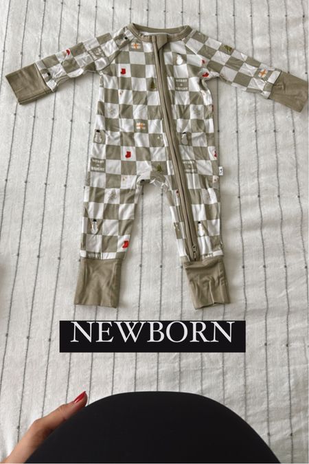 Newborn onesie neutral Christmas gift for baby also they come matching for mom and dad
@dreamlittlebig 

#LTKkids #LTKfamily #LTKbaby