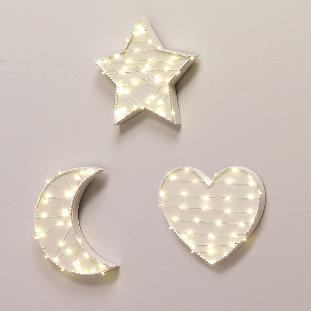 Lambs & Ivy Light Up Wall Decor in Star | Babylist