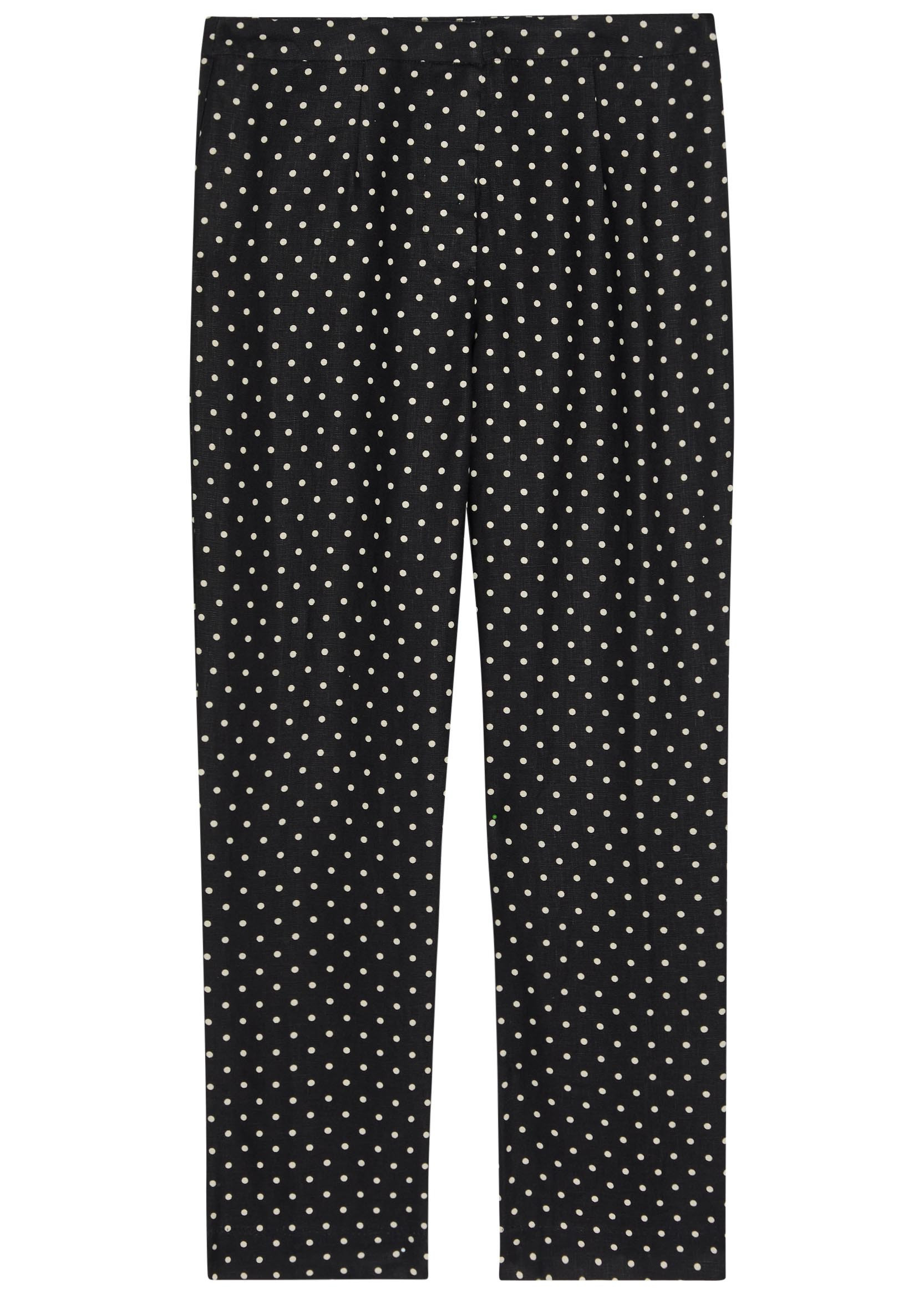 Iria polka dot linen capri trousers | Harvey Nichols