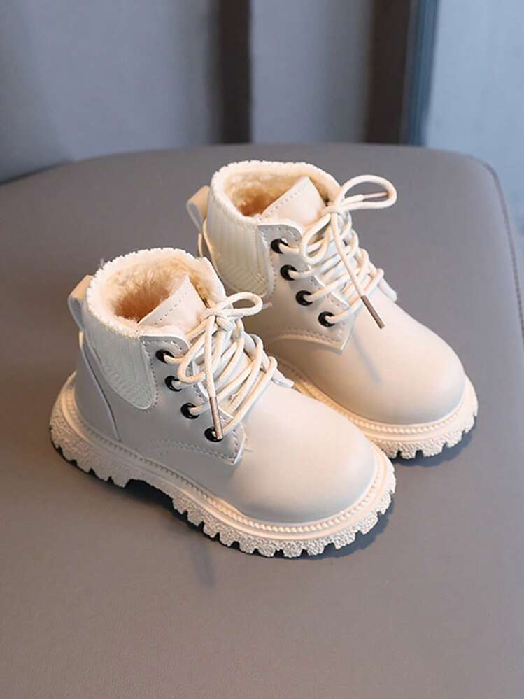 Kids' Comfortable And Simple Short Boots For Girls | SHEIN