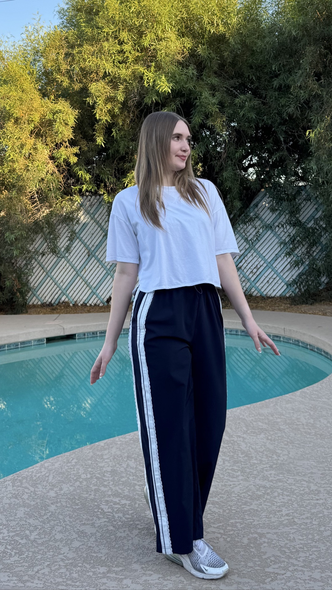 Serving sporty streetwear vibes 🤍 These baggy wide leg track pants with lace side details are the perfect mix of comfy and cute. Easy to dress up with a fitted top and sneakers or wear casual for an everyday oversized look ✨

#LTKStyle #LTKFashion #TrackPants #WideLegPants #BaggyStyle #StreetStyle #CasualOutfit #ComfyFashion #Athleisure #LaceDetail #OversizedFashion #EverydayStyle #TrendyOutfits #OOTD #FashionFinds #NeutralStyle #SportyChic #WomenFashion #CuteOutfits #TikTokFashion

#LTKootd #LTKfitnessgoals #LTKActive