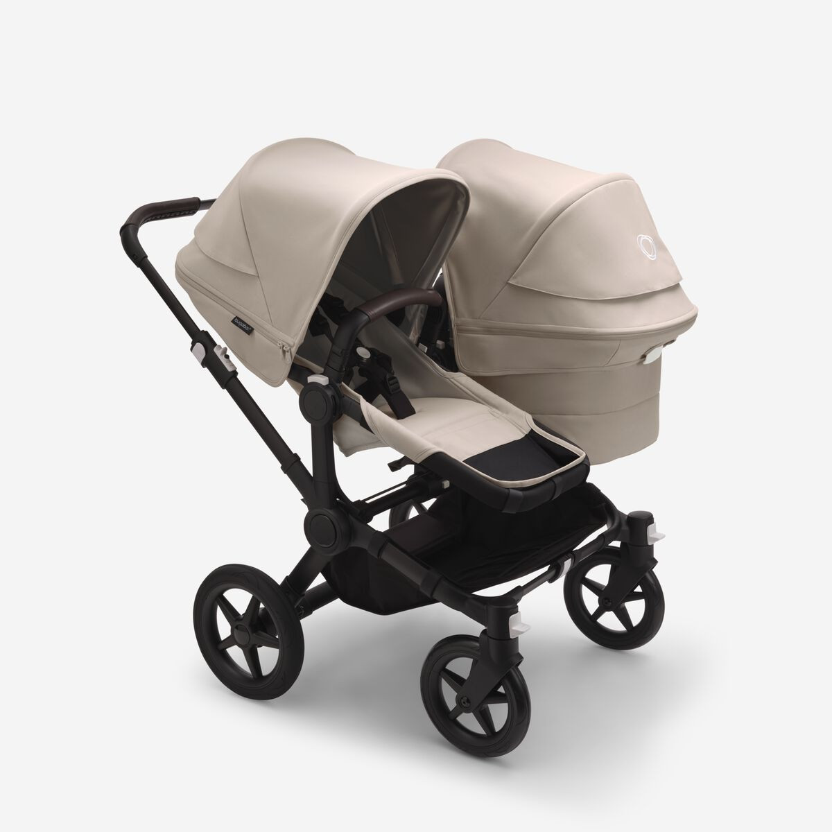 Poussette naissance et 2e âge Bugaboo Donkey 5 Duo Desert taupe sun canopy, desert taupe fabrics... | Bugaboo NL