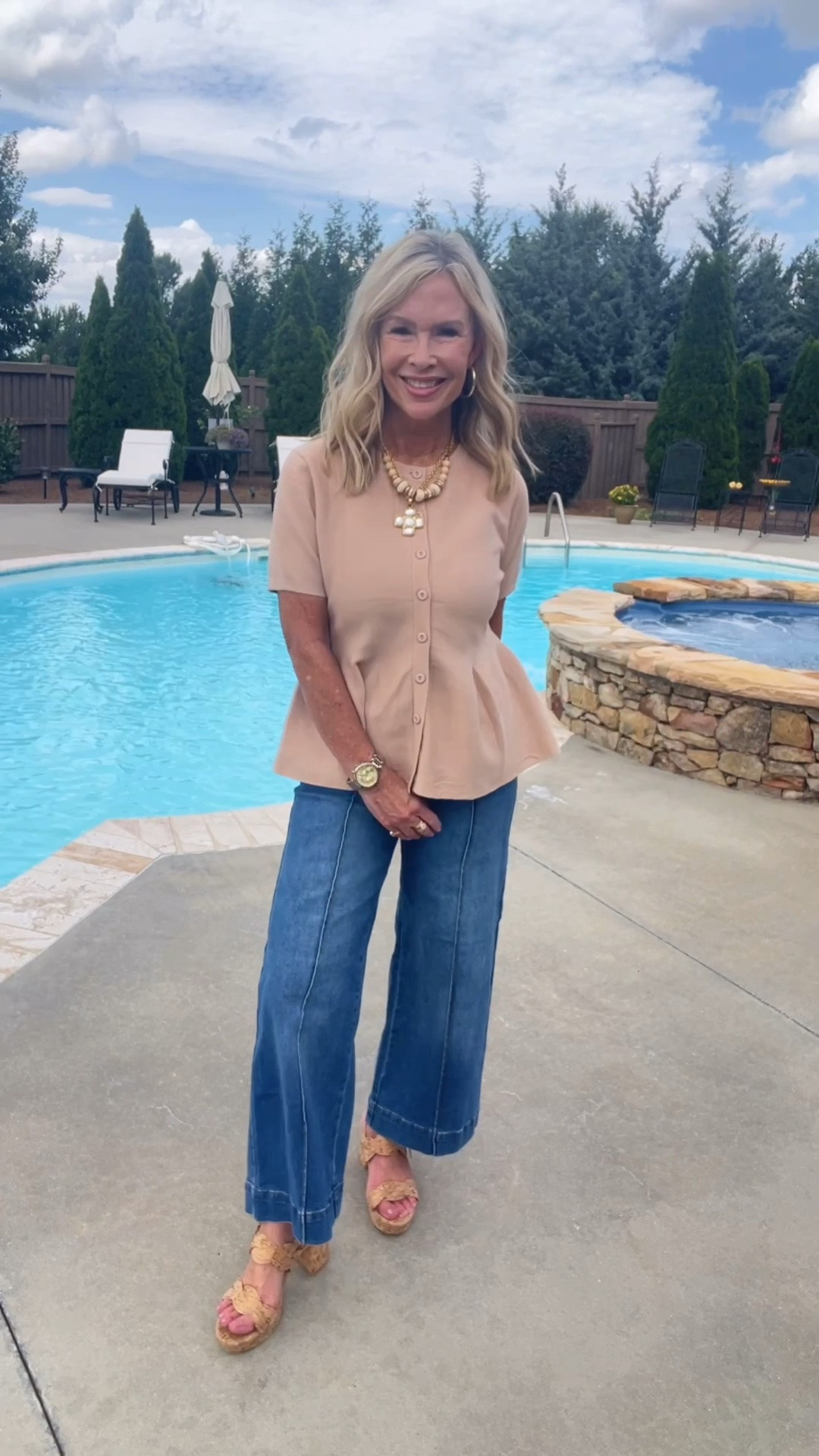3 great tops with the best fitting jeans!!

#LTKgrwm #LTKdayinmylife
