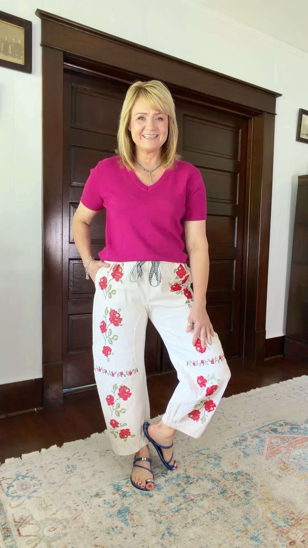 Bright and colorful today. Everything is in my true size.

#LTKootd