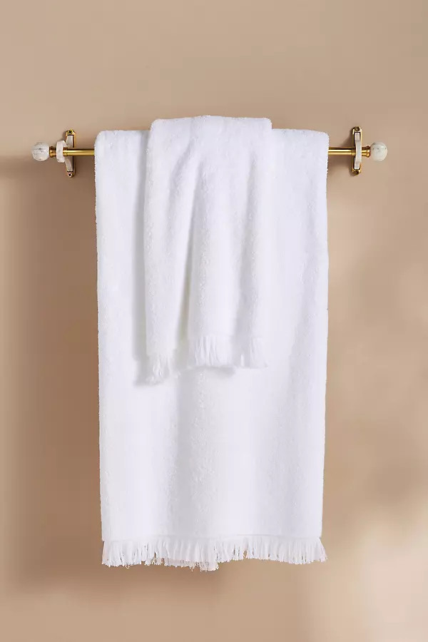 Plush Turkish Cotton Towel Collection | Anthropologie (US)
