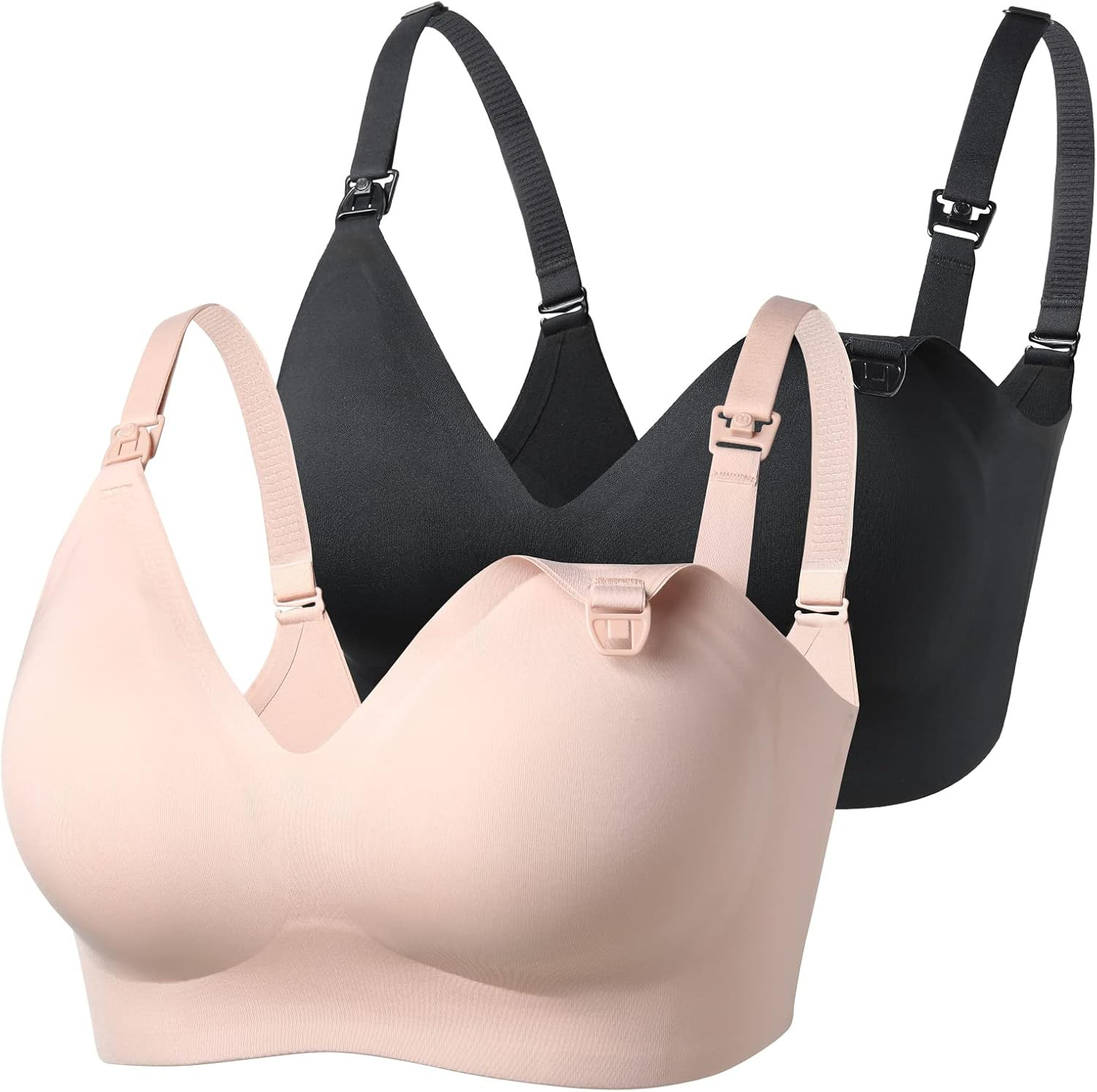 Momcozy Nursing Bras for Breastfeeding YN21 Seamless Comfort Maternity Bra | Amazon (US)