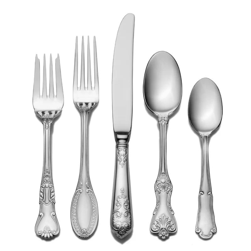 Wallace Hotel 20-Piece 18/10 Stainless Steel Flatware Set, Service for 4 | Wayfair North America