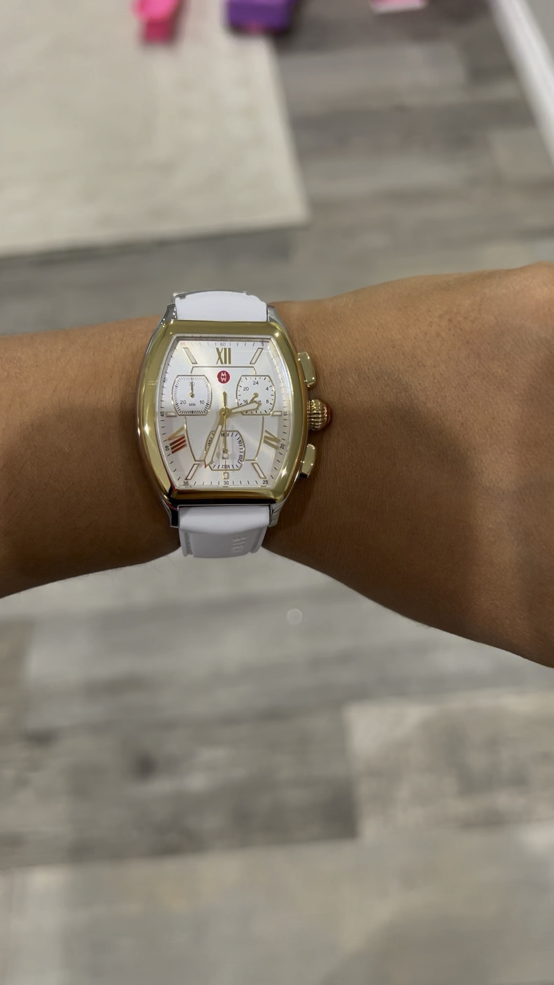 There’s something about Michelle watches that are so classy and elegant. I love that this one has a rubber band for easy cleaning.

#LTKxNSale #LTKsalealert #LTKstyletip