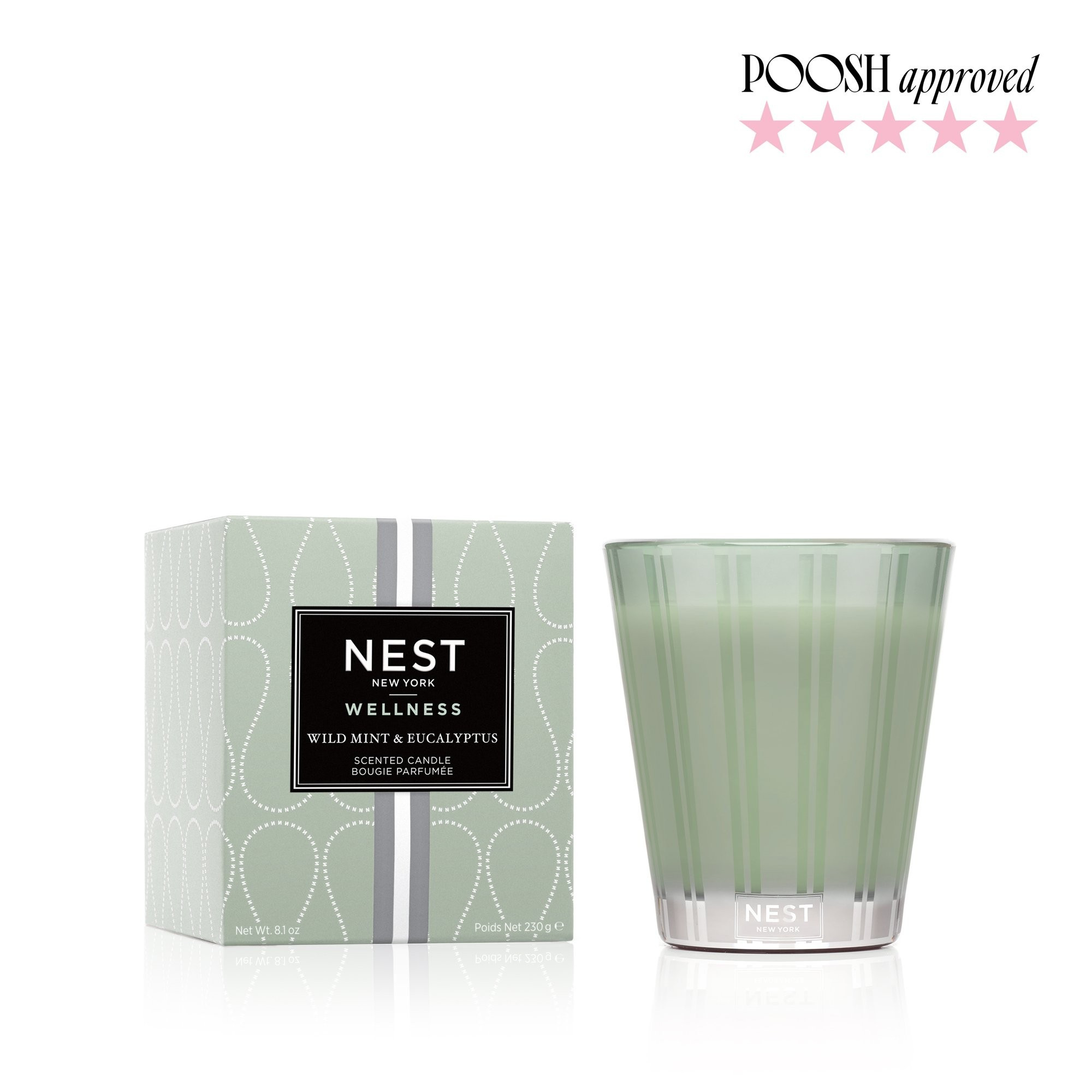Wild Mint & Eucalyptus Classic Candle | NEST Fragrances