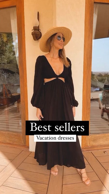 Best sellers gorgeous maxi desses 
Perfect for resort vacation 
Everything fits true to size 
Wearing a size small on both 


#LTKtravel #LTKswim #LTKstyletip