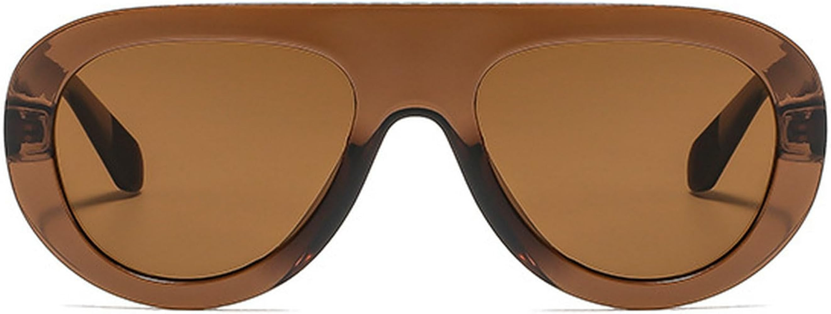 Vintage Pilot Sunglasses for Men Fashion Leopard Green Shades UV400 Women Trending Punk Sun Glass... | Amazon (US)