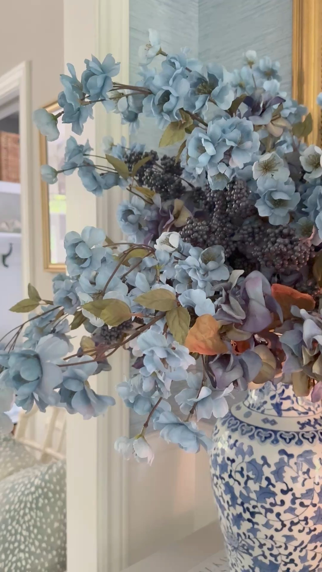 Chic blue fall florals💙💙💙

Home decor, home decorations, home entry way, entry way decor, entry way finds, chic home, chic home decor, fall decor, fall home finds, aesthetic fall finds, chic fall decorations, blue fall decor, coastal fall decor 

 #LTKSeasonal #LTKHome