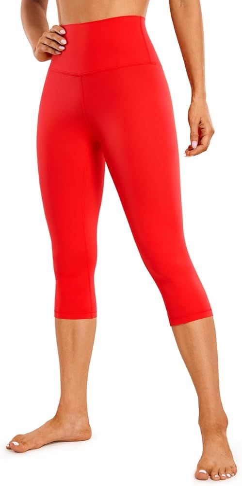 CRZ YOGA Womens Butterluxe High Waisted Lounge Legging 19 Inches - Workout Leggings Buttery Soft ... | Amazon (US)