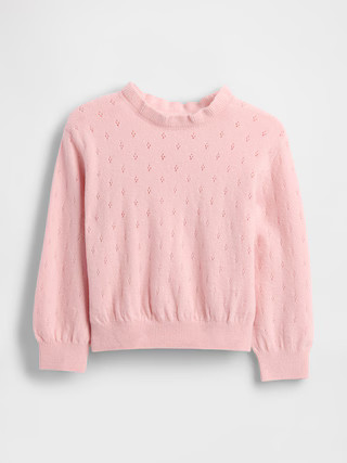 Baby & Toddler CashSoft Pointelle Sweater | Gap (US)