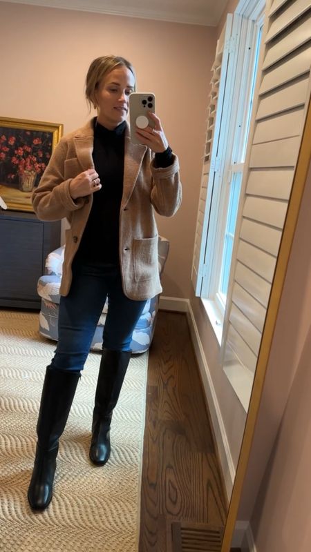 This Madewell wool blazer cardigan is such a great layer for those days when you want to look nice but you also want to be warm. 

#LTKbump #LTKSeasonal #LTKshoecrush
