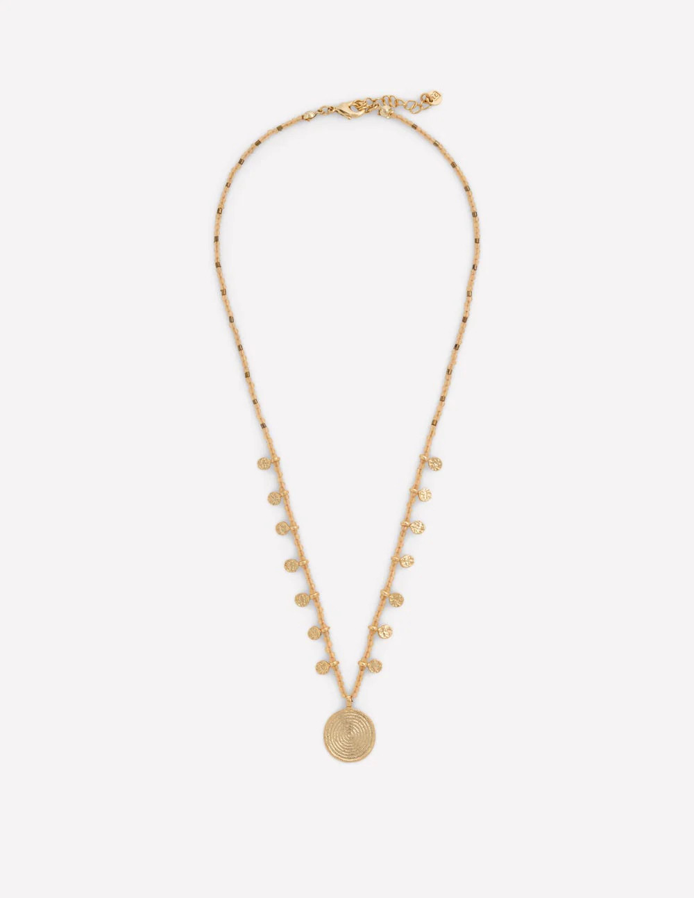 Short Bead Strand Necklace-Gold | Boden (US)