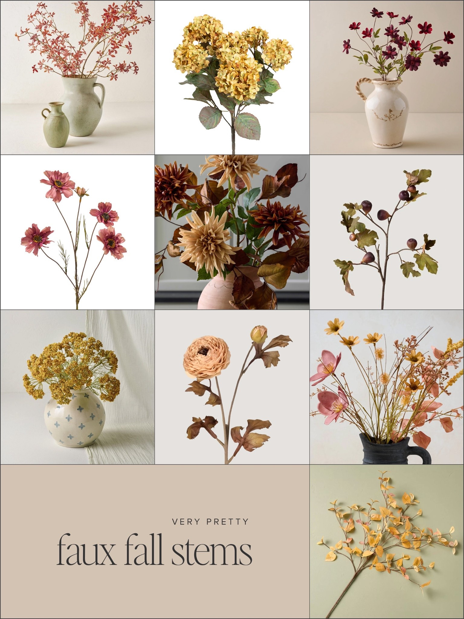 very pretty faux fall stems 🍂

#LTKHome #LTKSeasonal #LTKSaleAlert