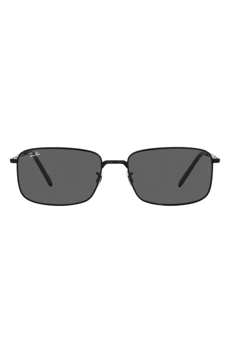 Ray-Ban 57mm Rectangular Sunglasses | Nordstrom | Nordstrom