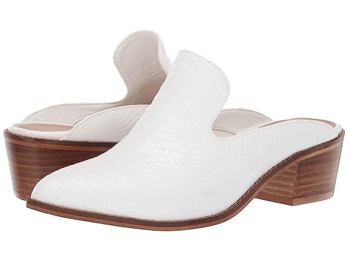 Chinese Laundry Marnie Mule (White) Women's Clog Shoes | Zappos