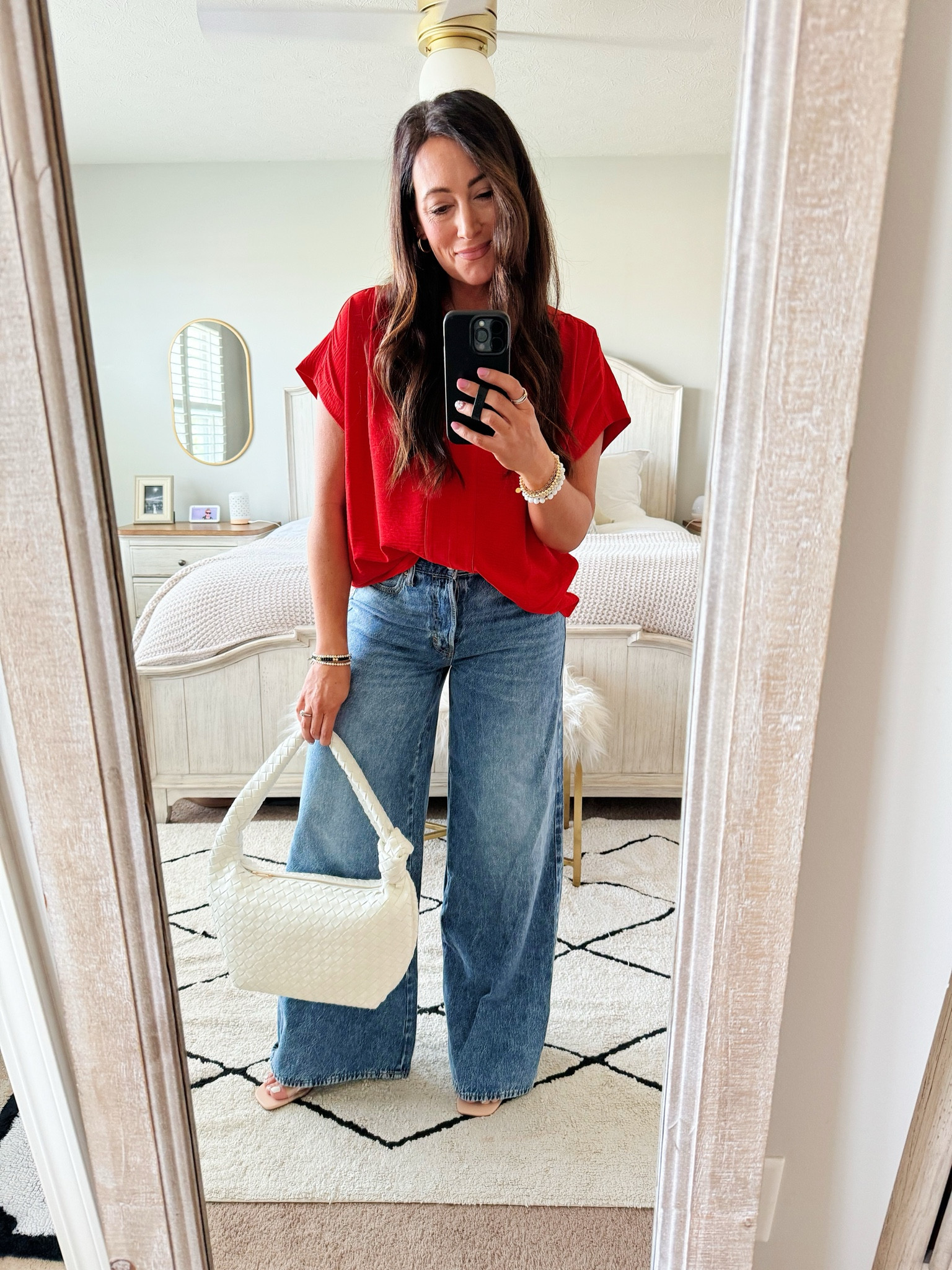 TARGET 🎯 TUESDAY 
• medium tee
• size 4 denim 
• heels true to size 

#LTKSeasonal #LTKStyleTip #LTKFindsUnder50