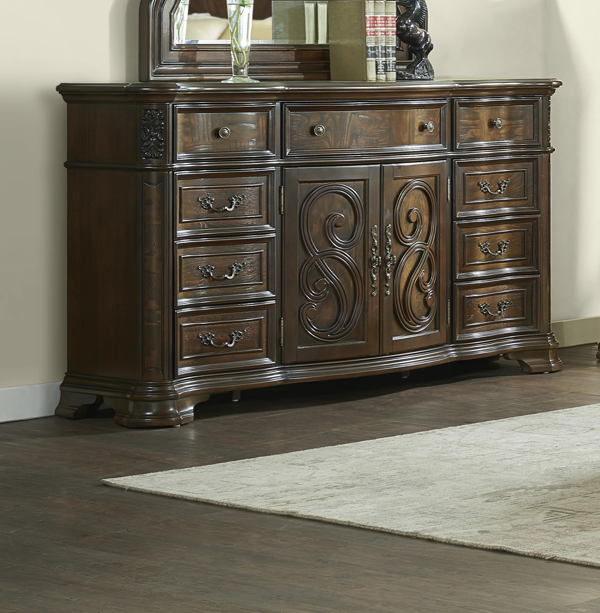 Lark Manor™ Arvo 9 Drawer Combo Dresser & Reviews | Wayfair | Wayfair North America