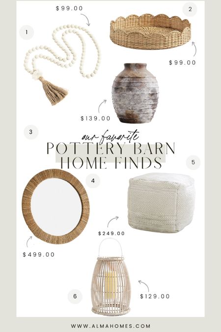 Pottery barn has the best new arrivals for Spring! Here are just a few of our current favorites! 

#LTKhome #LTKSeasonal #LTKfamily