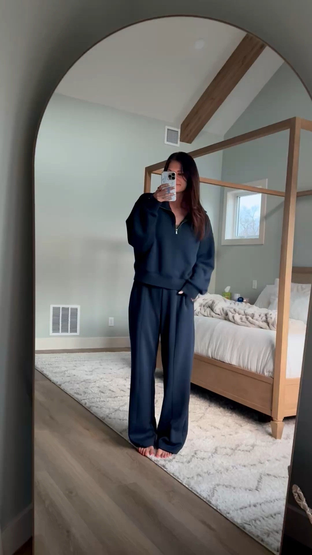 I am honestly always reaching for this set, it is so buttery soft and cozy. I have it in the coral color and it is such a cute, easy everyday look, perfect for lounging or running out.

Top - large tall, runs TTS Pants - size M tall, runs TTS

Tall girl outfits, Lounge set women, Amazon tall girl clothing, Buttery soft loungewear, Matching set outfit, Coral outfit, 6 foot style, Comfortable everyday outfits, Travel outfit ideas, Cozy sets, Casual outfit ideas, Stang and Co

#LTKActive #LTKTall #LTKTravel