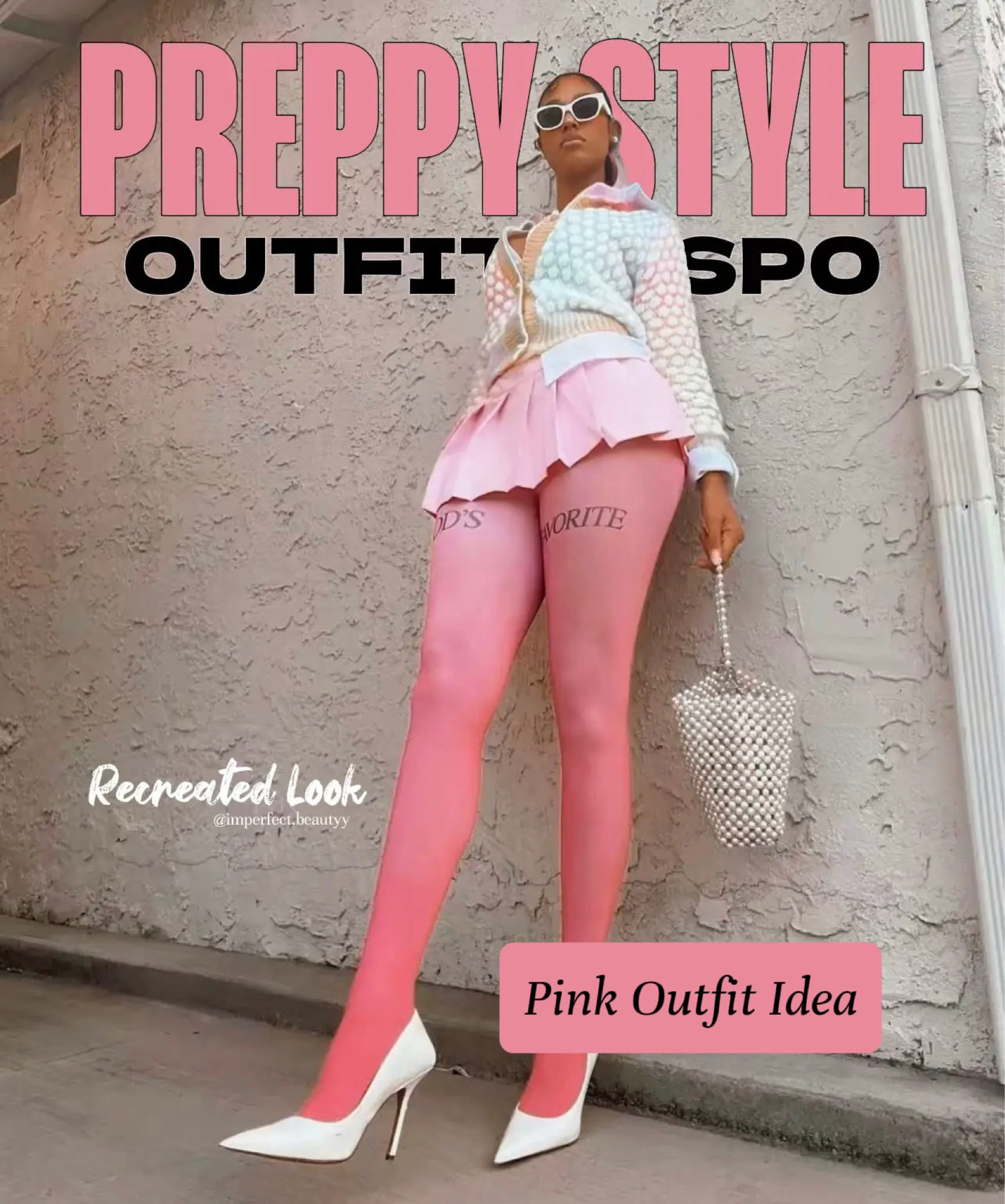Pleated Skirt and Cardigan Outfit


pink outfits, classy ootd, colorful sweater, colorful cardigans, pink tights, white pointed heels, white sunglasses, Pearl jewelry, Pearl purse, Pearl bag, Amazon Outfits

#LTKStyleTip #LTKItBag #LTKShoeCrush