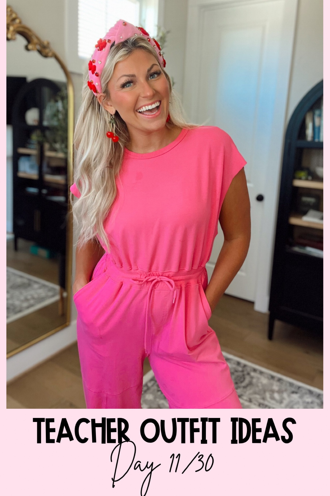 Teacher outfit ideas day 11/30🩷🍒

#LTKStyleTip #LTKFindsUnder50 #LTKSeasonal